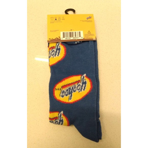 Yoohoo Oscar Mayer Swedish Fish Novelty Crew Socks Men's Shoe Size 6-12 3 Pair - Picture 10 of 10
